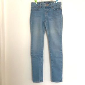 Girl’s Old Navy Light Wash Denim Skinny Jeans for 10 Years Old
